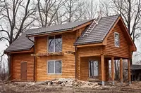 Dviejų aukštų rąstinis namas, nuotrauka 7