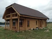 Dviejų aukštų rąstinis namas, nuotrauka 11